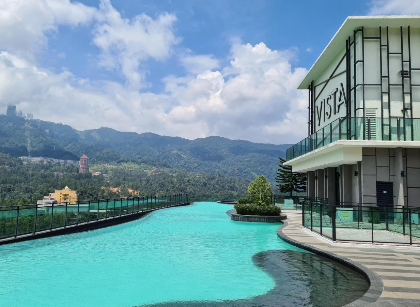 Genting Vista Residences 2 Bedrooms Free Wifi, 1 Parking, Corner Unit *